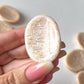 Flashy Peach Moonstone Worry Stone