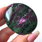 Flashy Ruby Zoisite Palm Stone