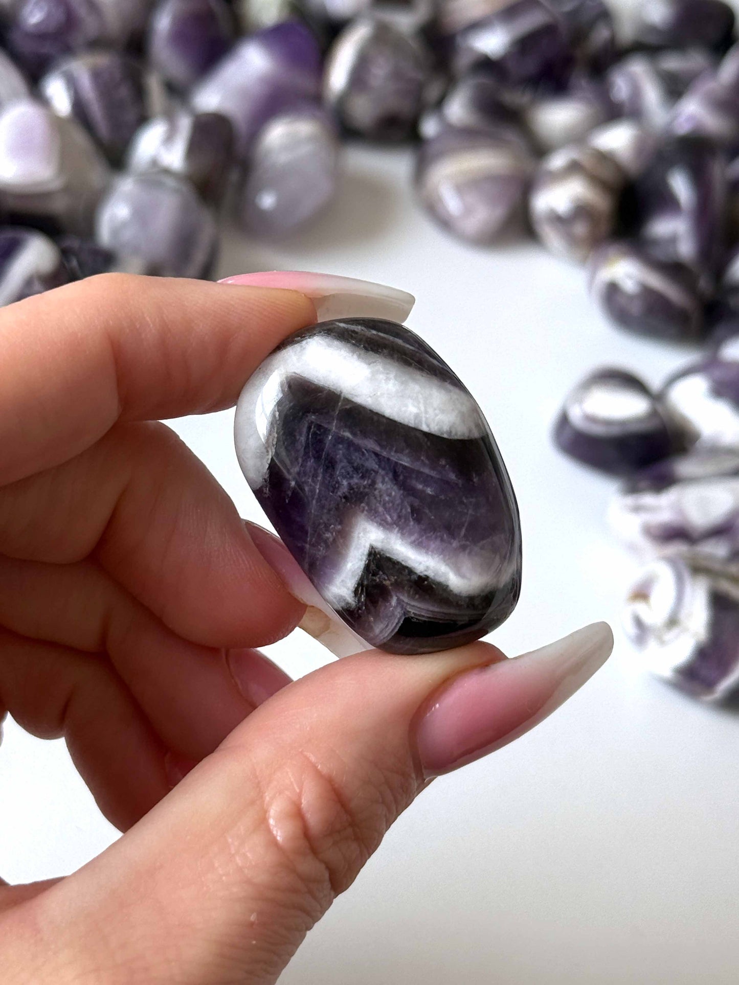 Flashy Dream Amethyst Large Tumbled