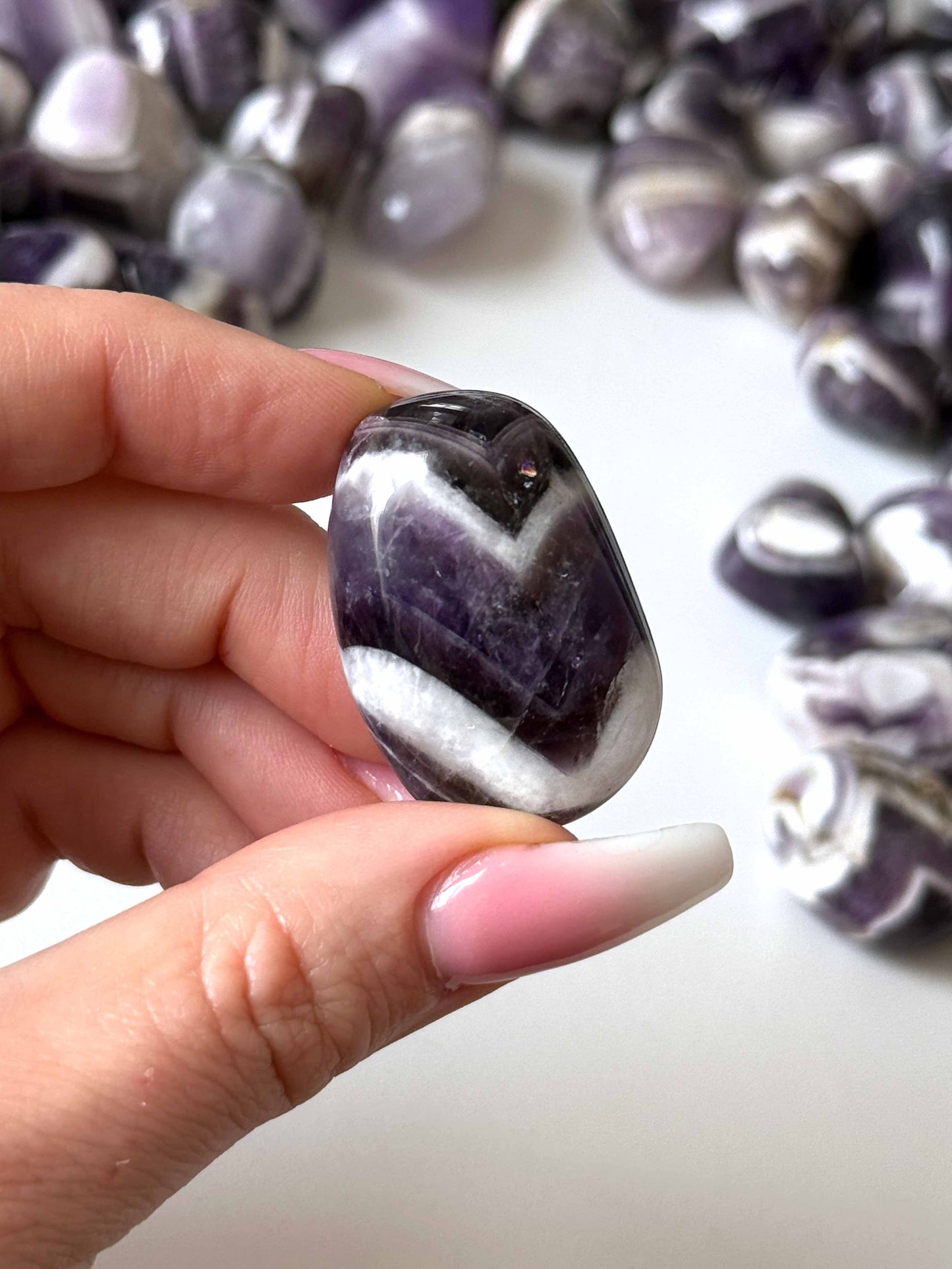 Flashy Dream Amethyst Large Tumbled