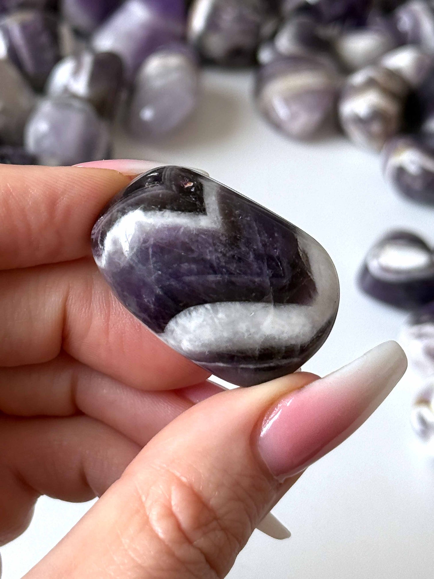 Flashy Dream Amethyst Large Tumbled