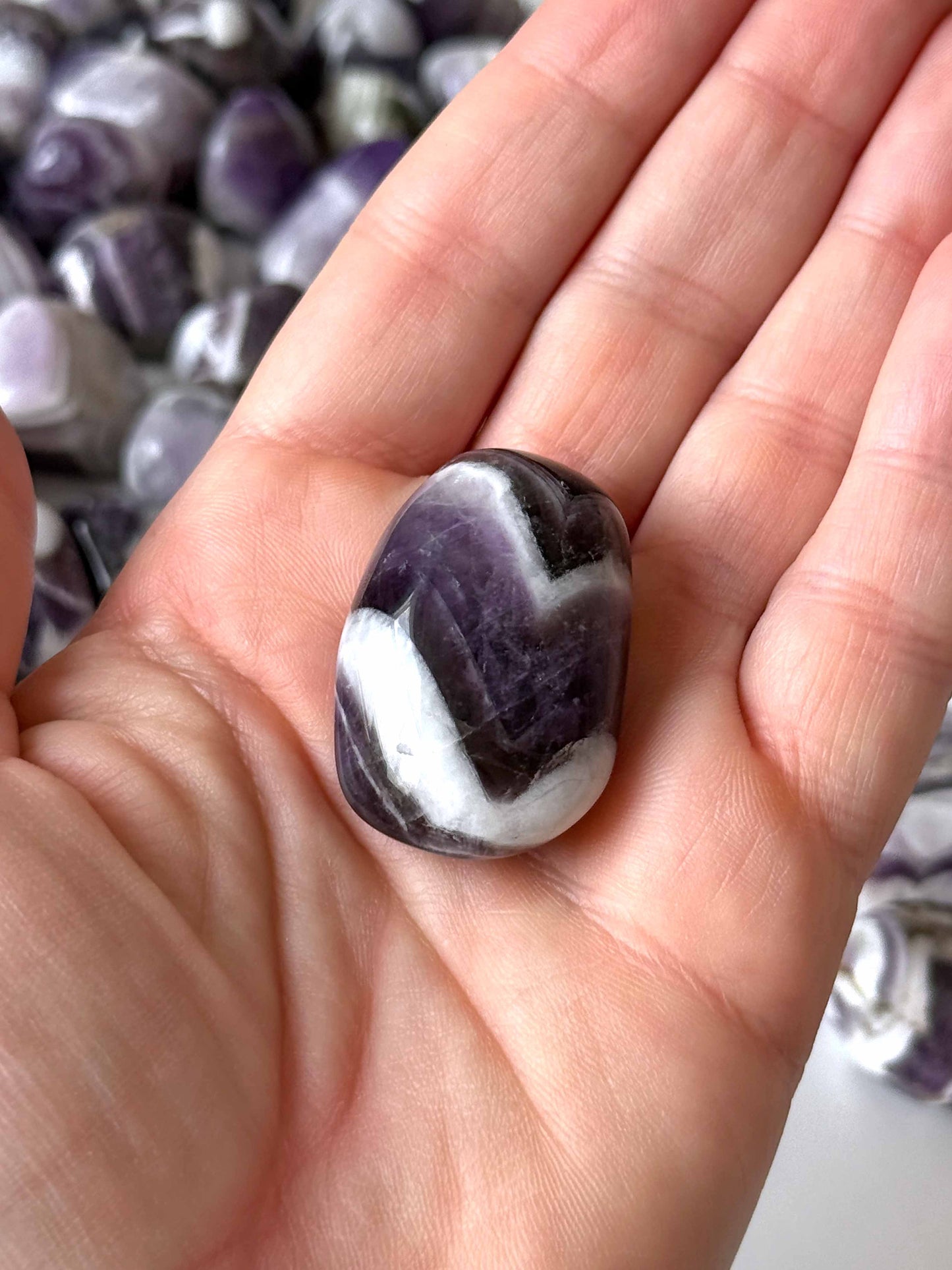 Flashy Dream Amethyst Large Tumbled