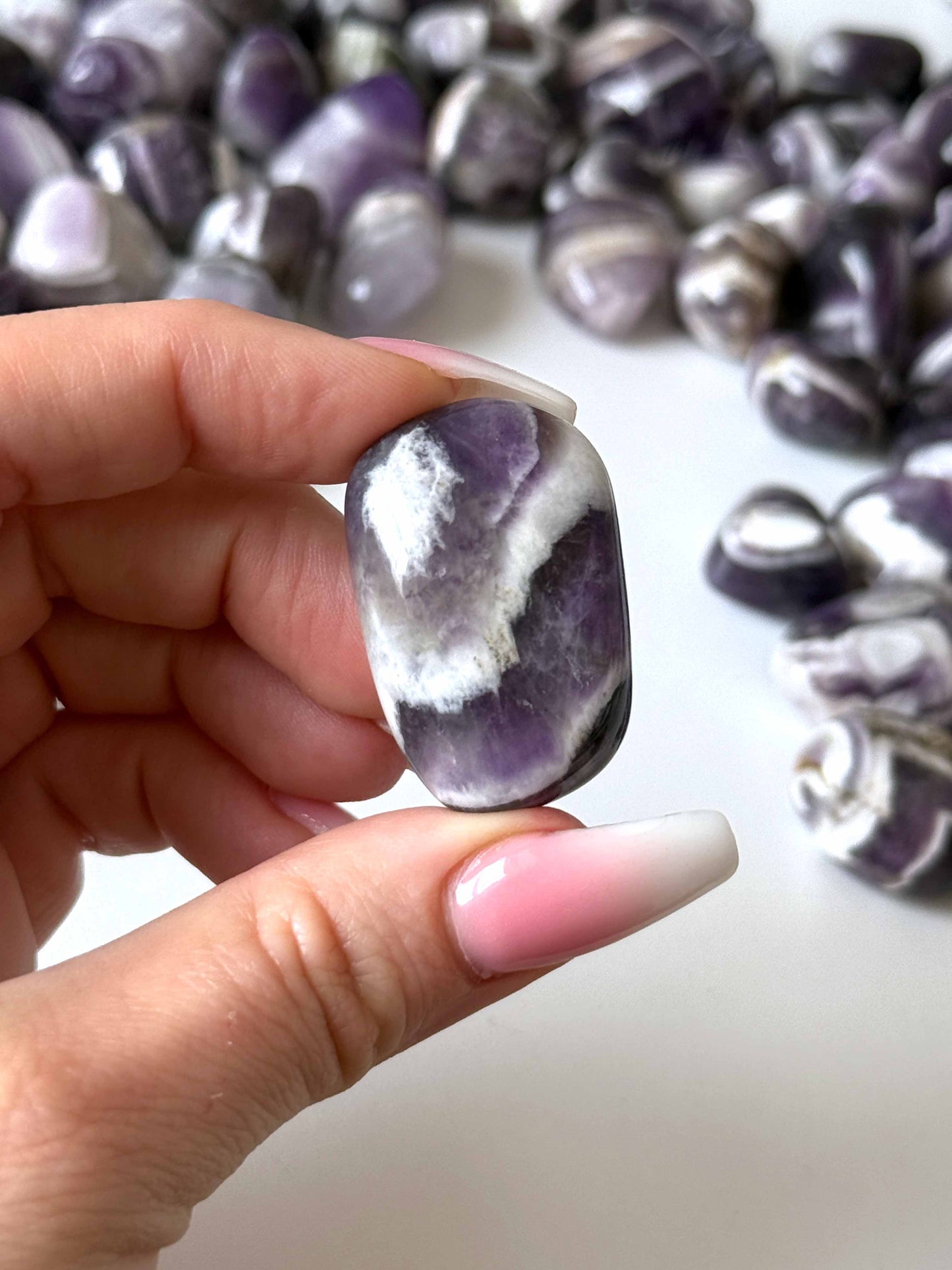 Flashy Dream Amethyst Large Tumbled
