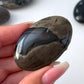 Fluorescent Agate Palm Stone