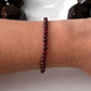 Garnet Bracelet 4mm