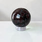 Garnet in Astrophyllite Spheres 60mm