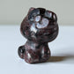 Garnet Kitty Carving