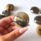 Golden Healer Pyrite Round Palm Stone