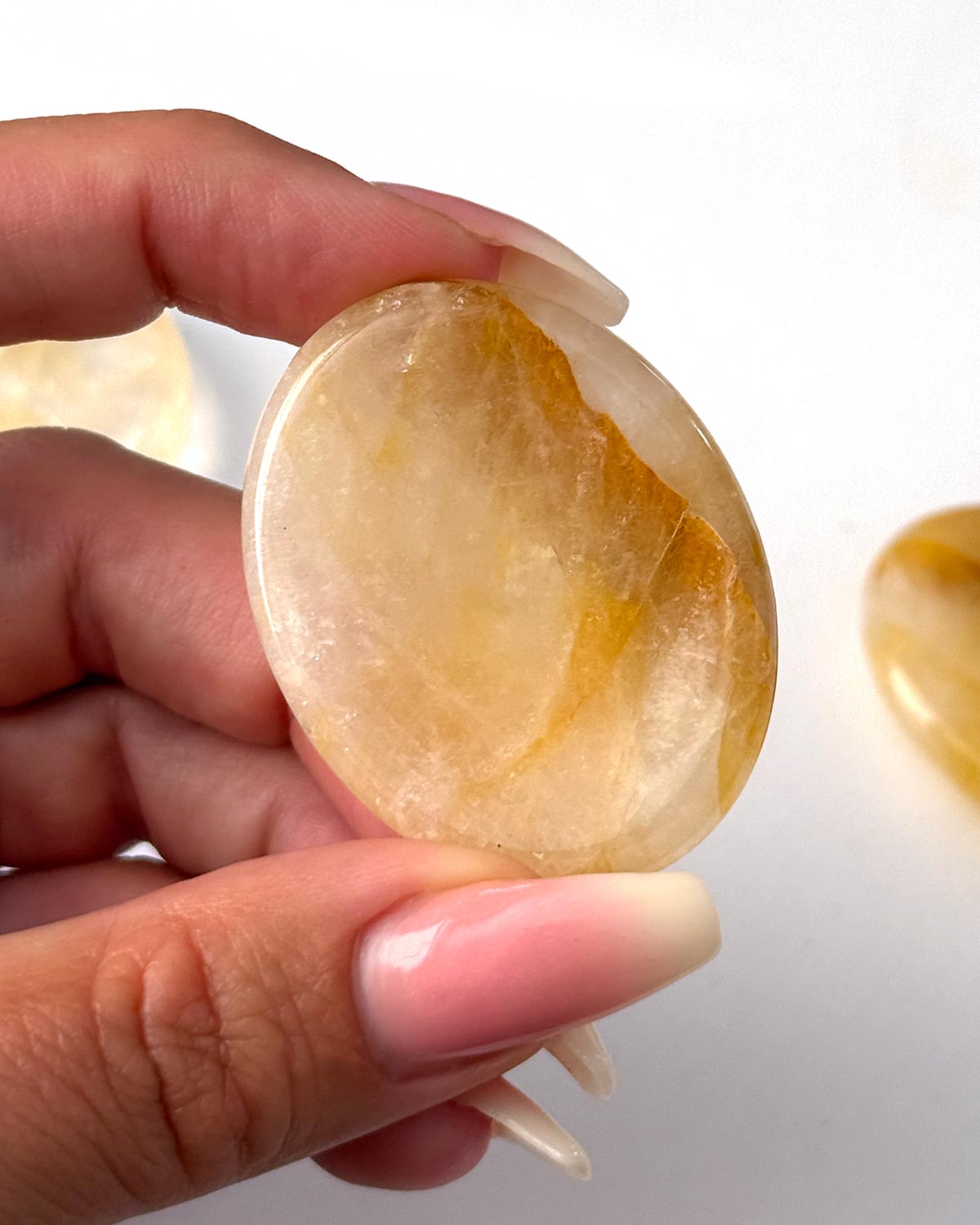Golden Healer Worry Stone