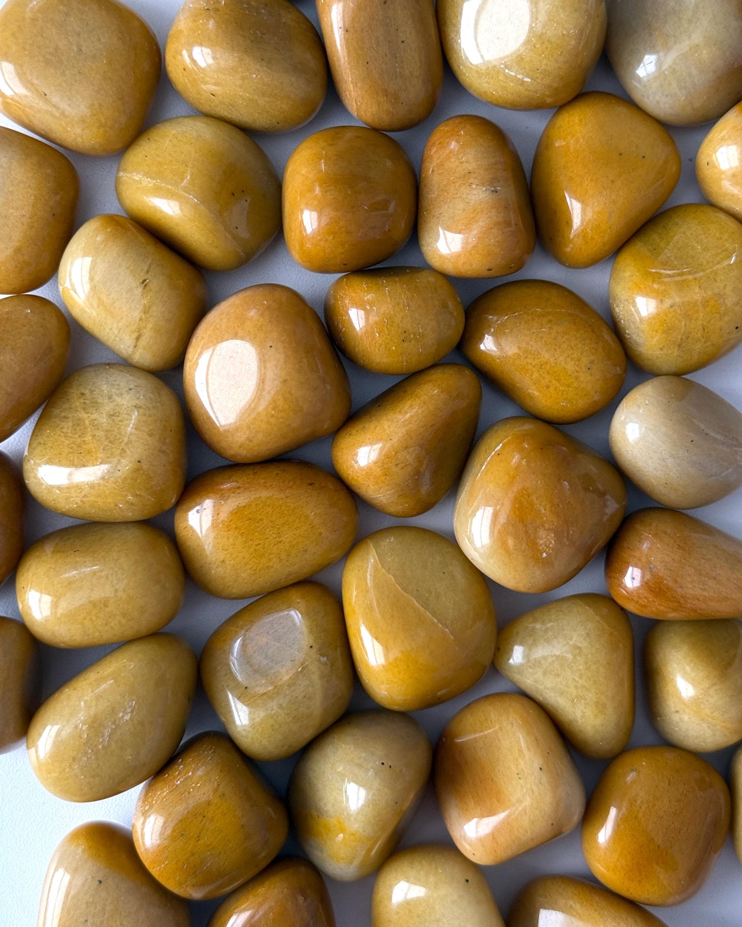 Goldenrod Yellow Aventurine Tumbled