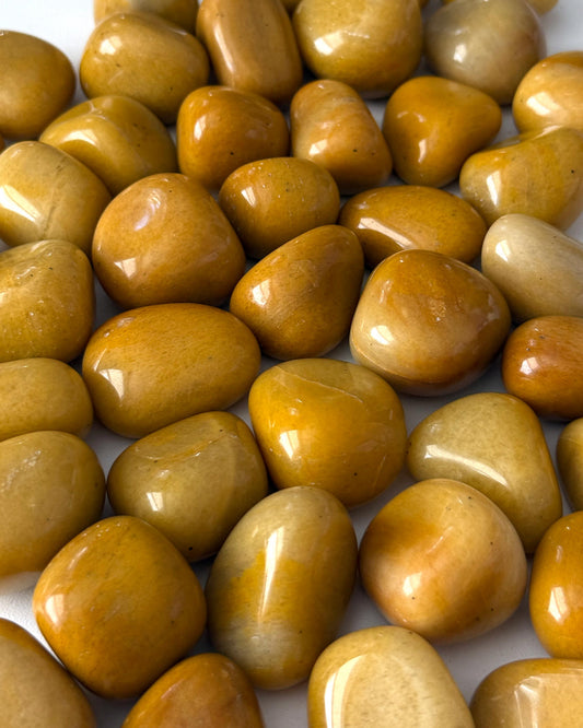 Goldenrod Yellow Aventurine Tumbled