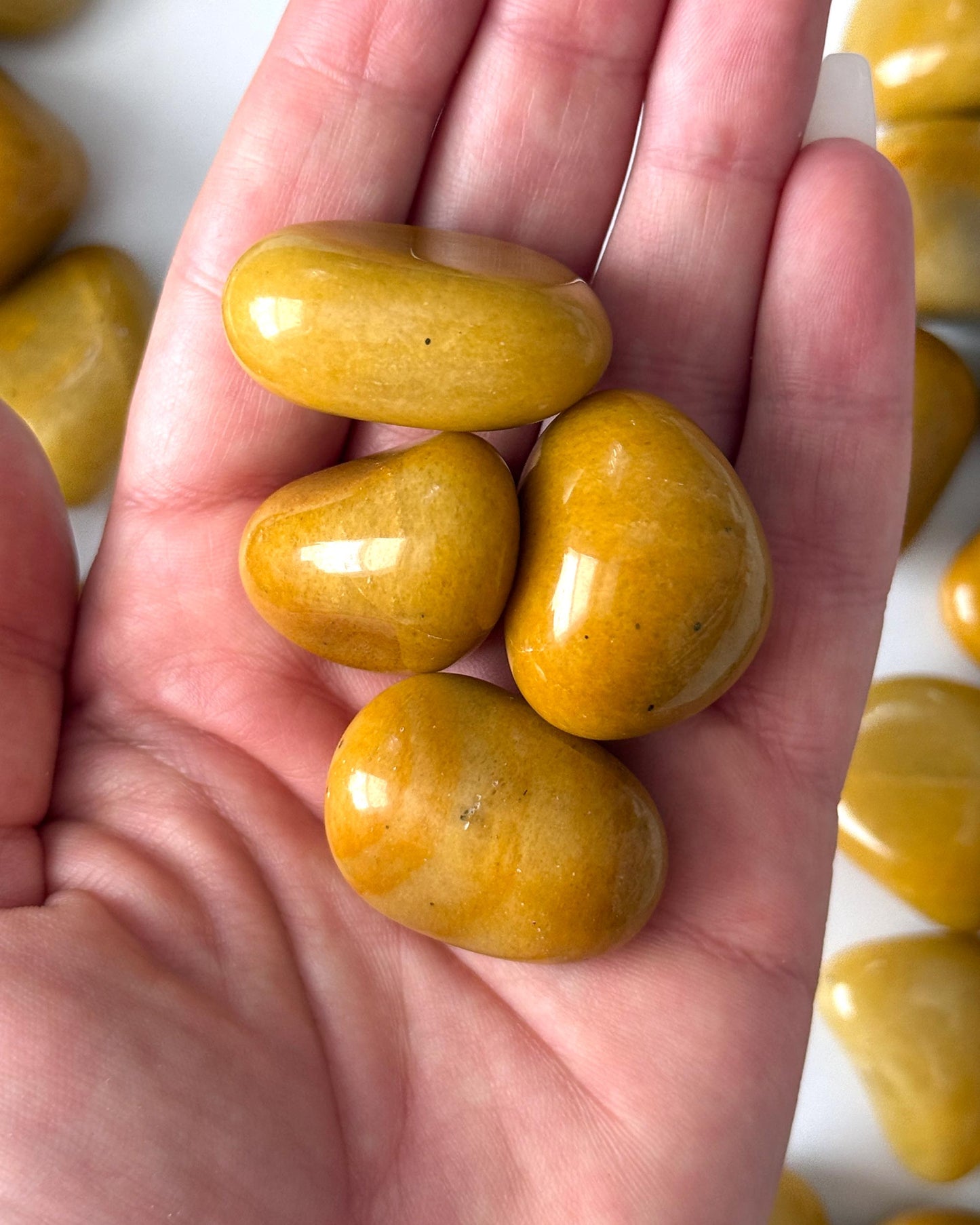 Goldenrod Yellow Aventurine Tumbled
