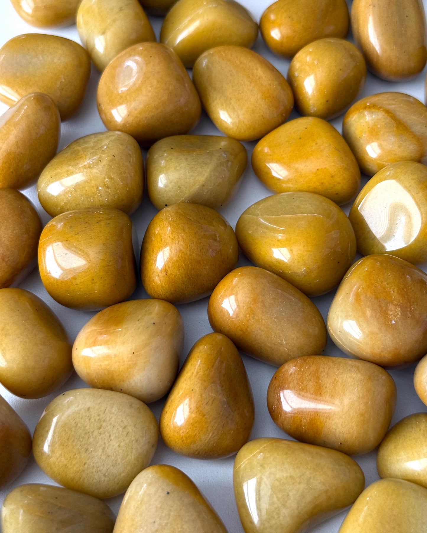 Goldenrod Yellow Aventurine Tumbled