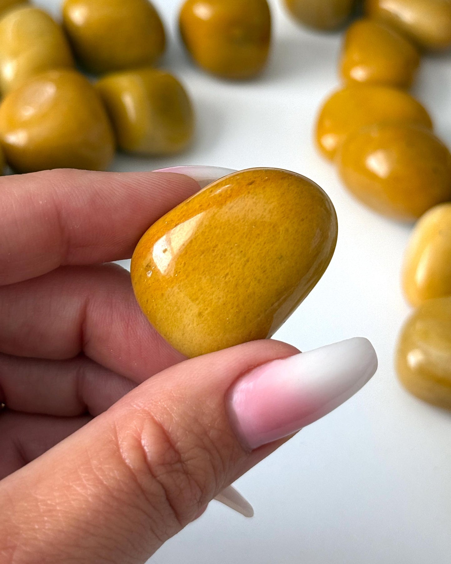Goldenrod Yellow Aventurine Tumbled