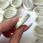Chunky Gray Serpentine Worry Stone