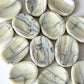 Chunky Gray Serpentine Worry Stone