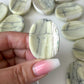 Chunky Gray Serpentine Worry Stone