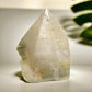 Green Chlorite Quartz Top Polished Point