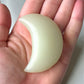 Green Onyx Crescent Moon Carving