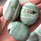 Green Sardonyx Palm Stone