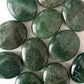 Green Strawberry Quartz Palm Stone