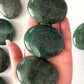 Green Strawberry Quartz Palm Stone