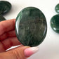 Green Strawberry Quartz Palm Stone