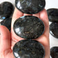 Larvikite Palm Stone