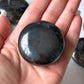 Hematite Round Palm Stone