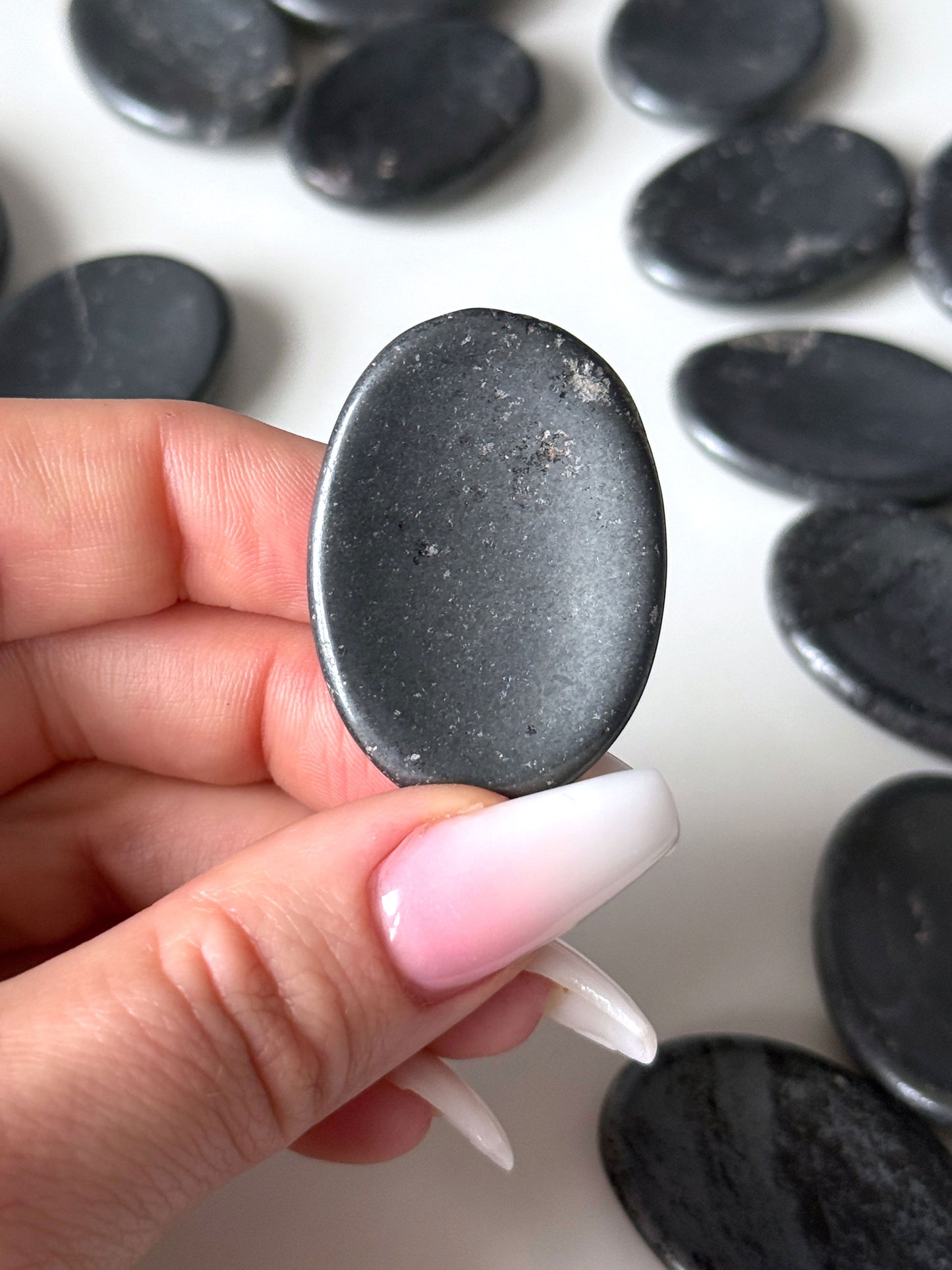 Hematite Worry Stone