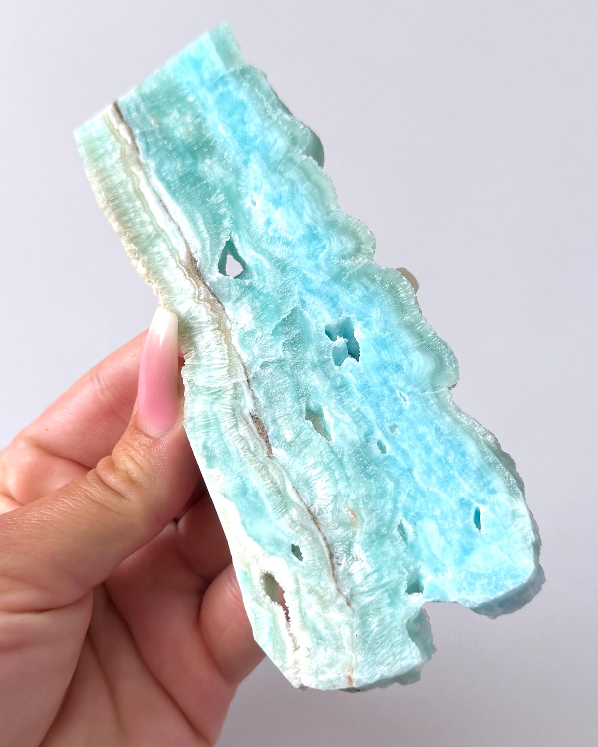 Hemimorphite Slab