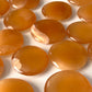 Honey Calcite Round Palm Stone