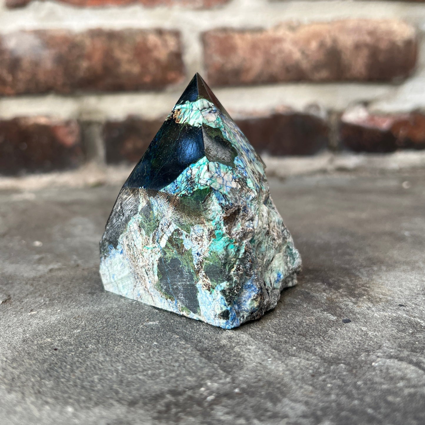 Azurite Malachite Point