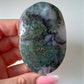 Moss Agate Palm Stone