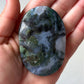 Moss Agate Palm Stone