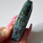Moss Agate Palm Stone