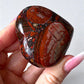 Hematite Red Jasper Conglomerate Heart