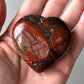 Hematite Red Jasper Conglomerate Heart