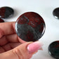 Jaspilite Round Palm Stone