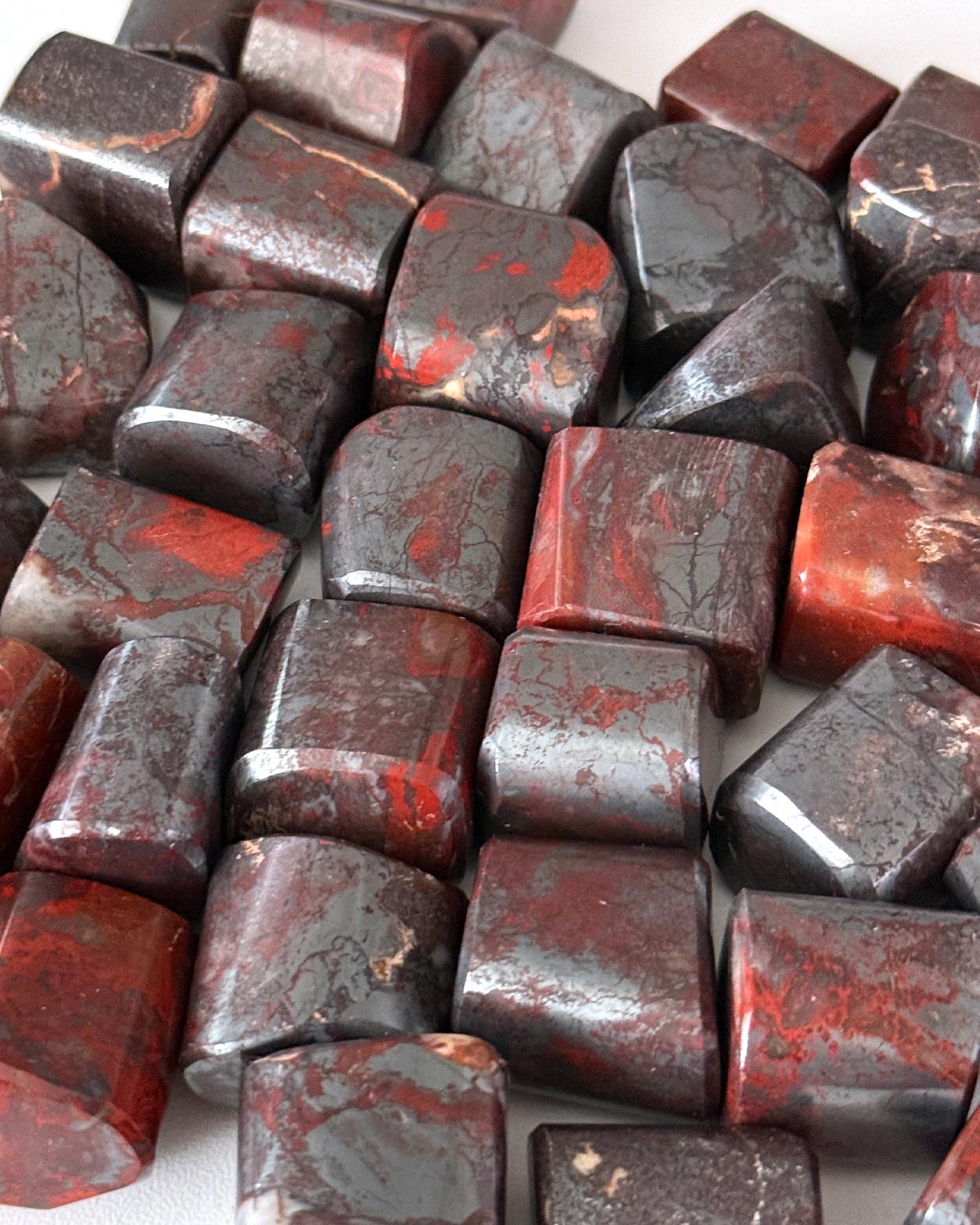 Jaspilite Tumbled Stone