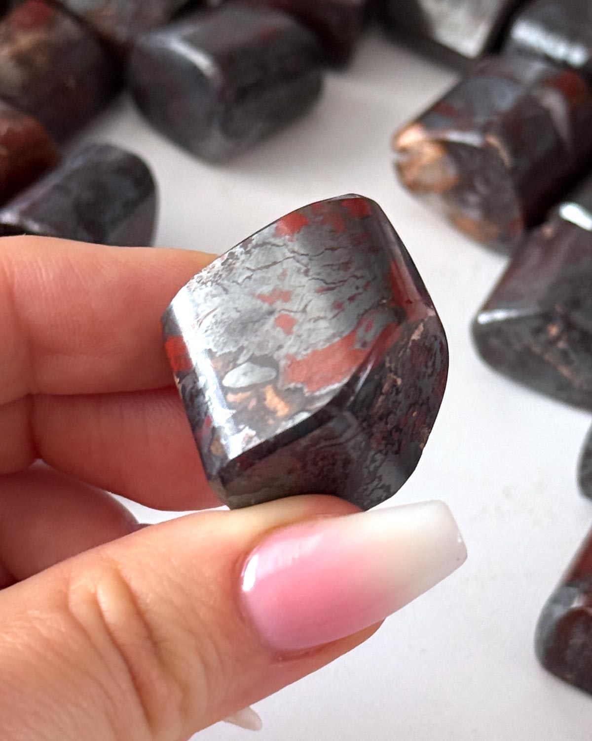 Jaspilite Tumbled Stone