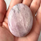 Kunzite with Dendrite Palm Stone