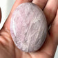 Kunzite with Dendrite Palm Stone
