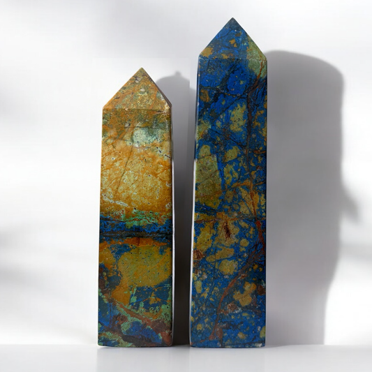 Azurite Chrysocolla Towers