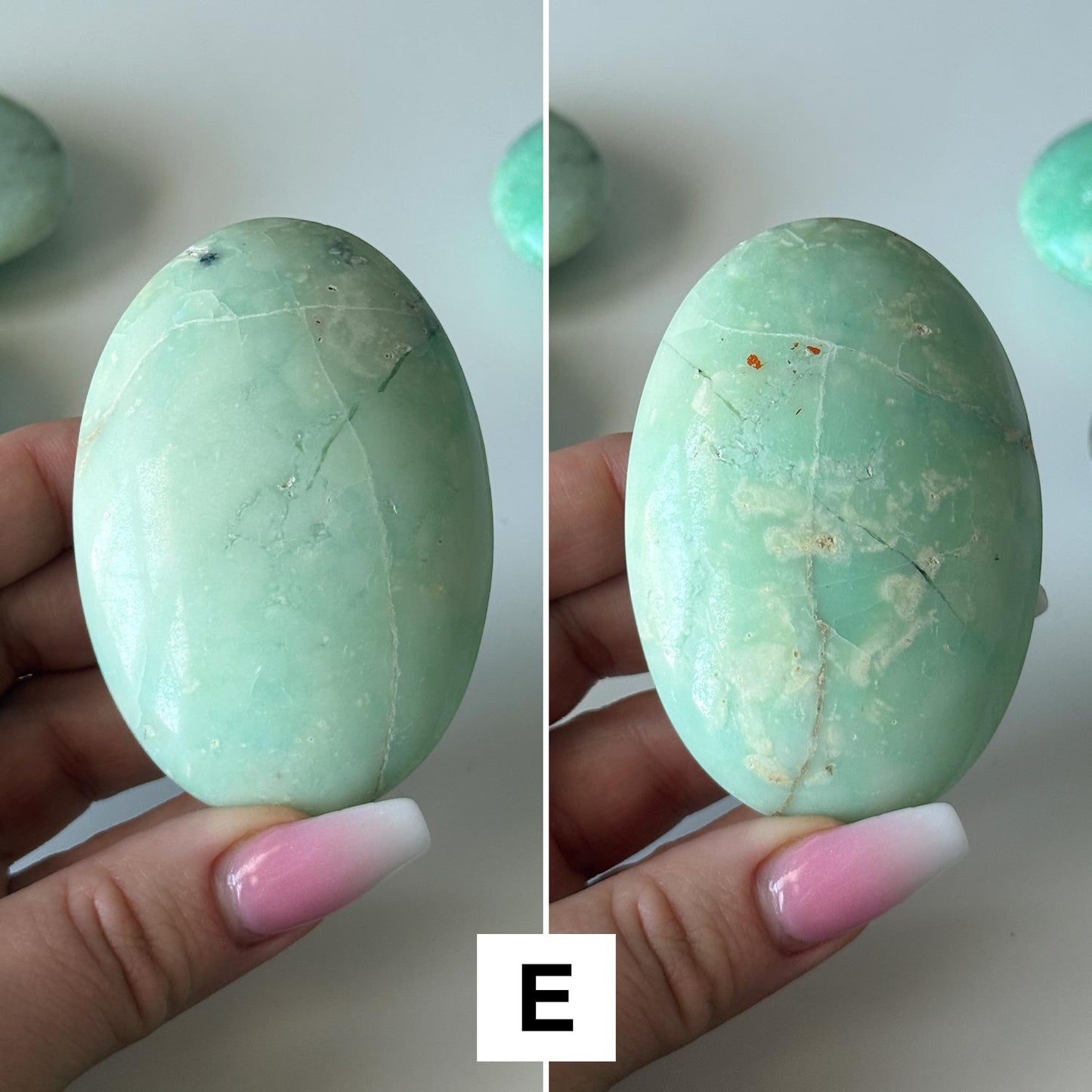 Chrysoprase Large Palm Stone