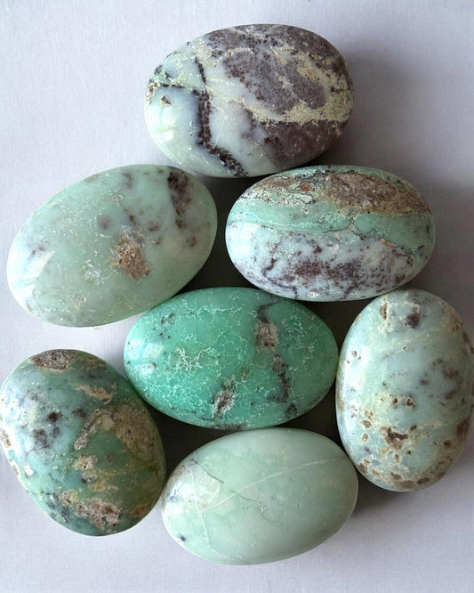 Chrysoprase Large Palm Stone