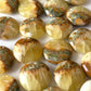 Lemon Calcite Green Onyx Round Palm Stone