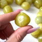 Lemon Jade Tumbled Stone