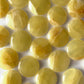 Lemon Calcite Round Palm Stone