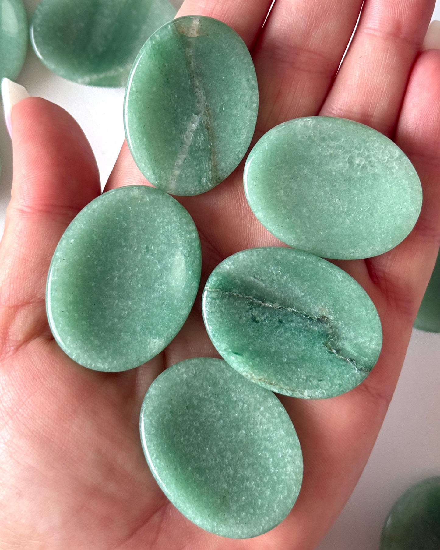 Lush Green Aventurine Worry Stone